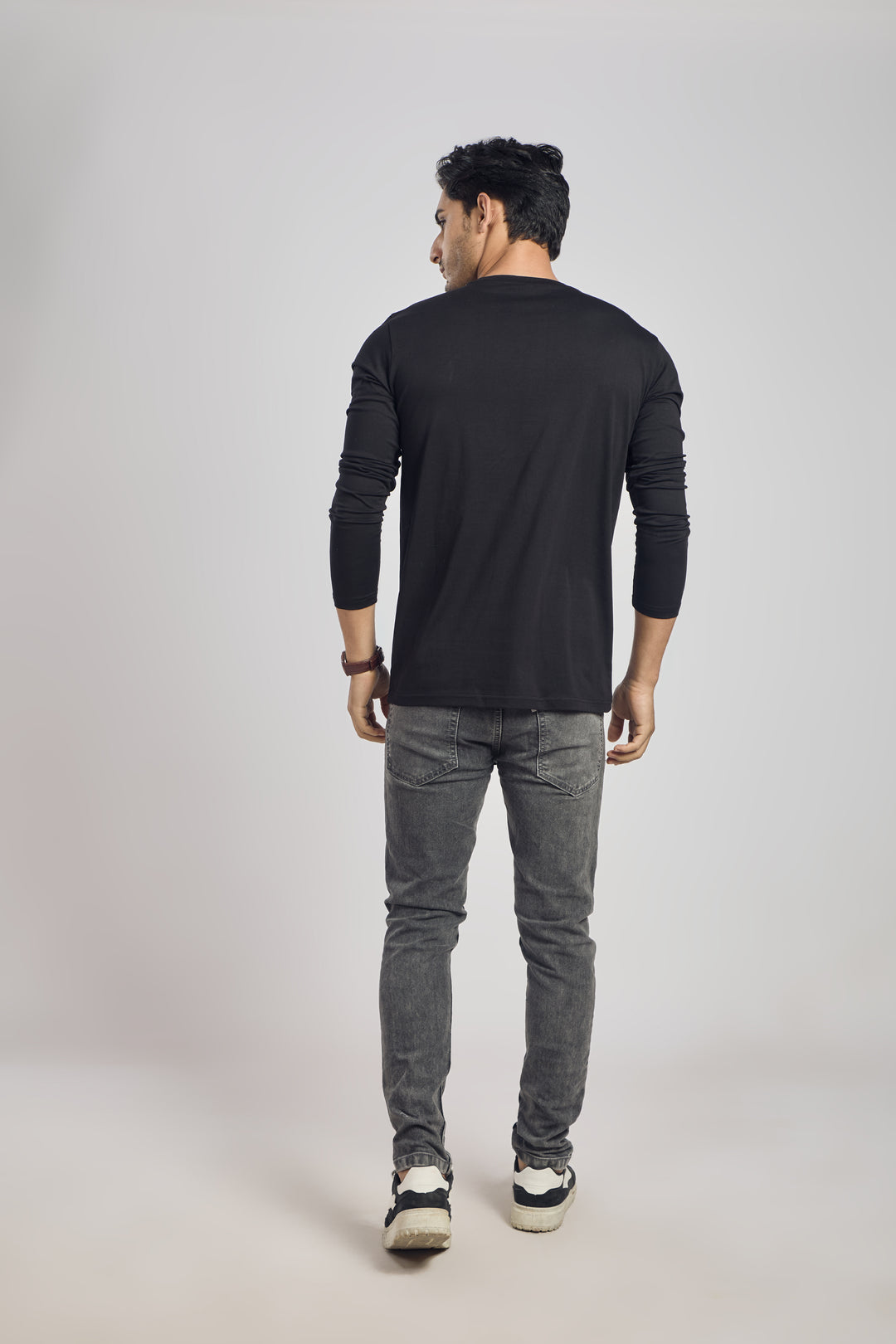 Round Neck 4 Way Lycra Fabric