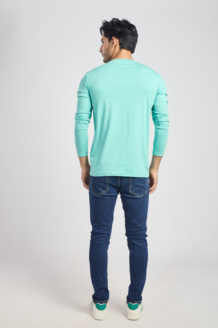 Round Neck 4 Way Lycra Fabric