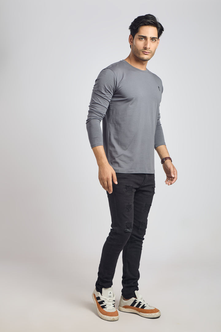 Round Neck 4 Way Lycra Fabric