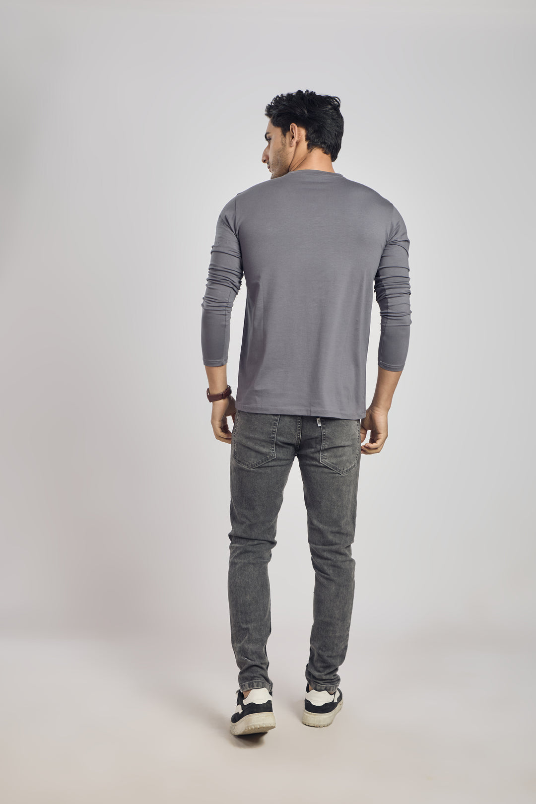 V Neck 4 Way Lycra Fabric