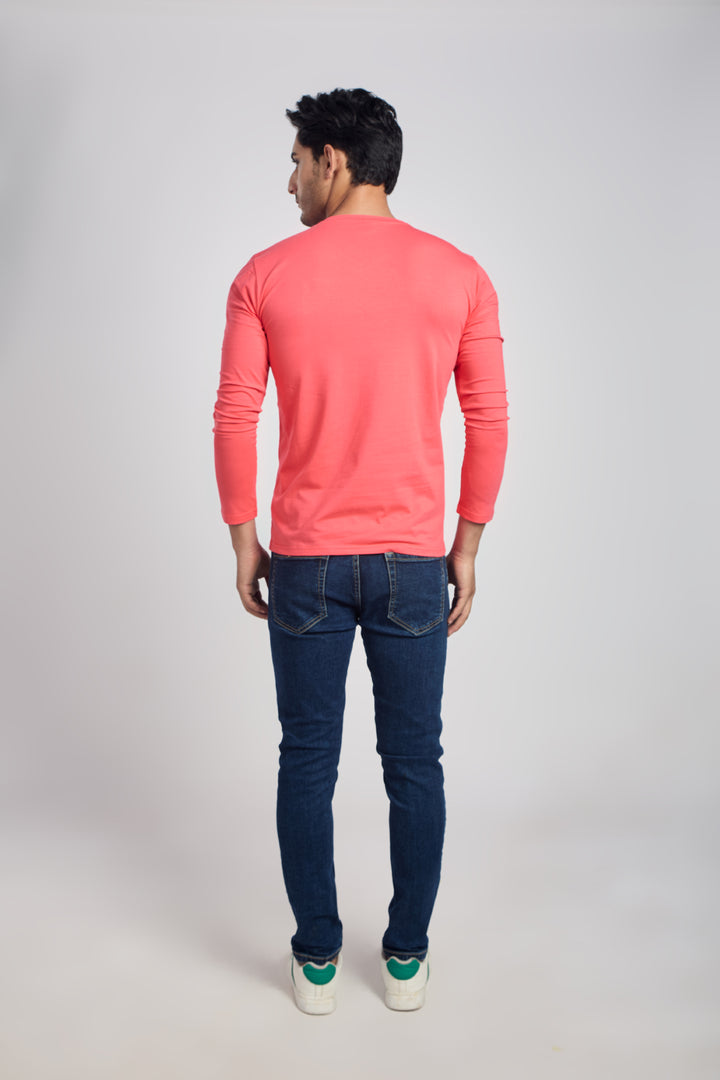 V Neck 4 Way Lycra Fabric