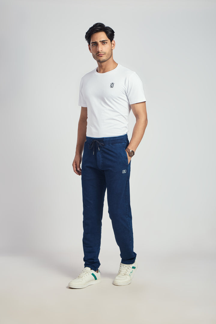 Denim Track Pant