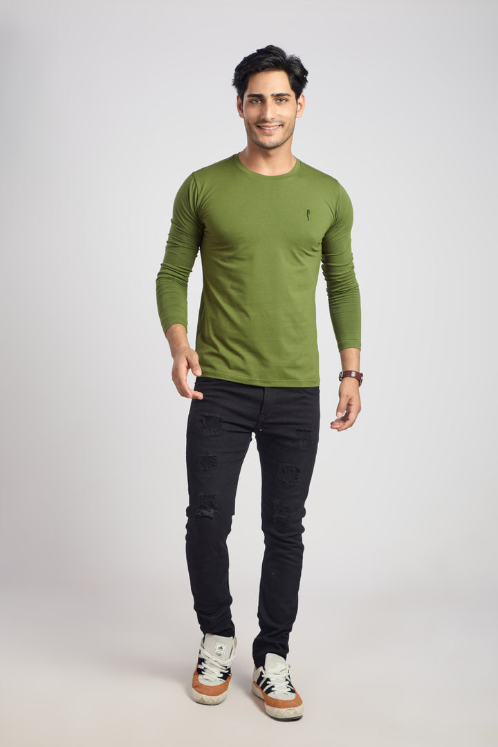 Round Neck 4 Way Lycra Fabric