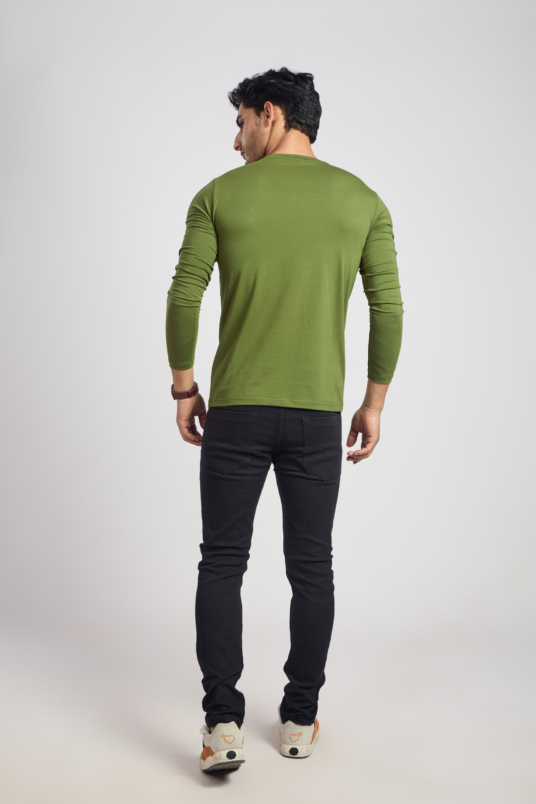 Round Neck 4 Way Lycra Fabric