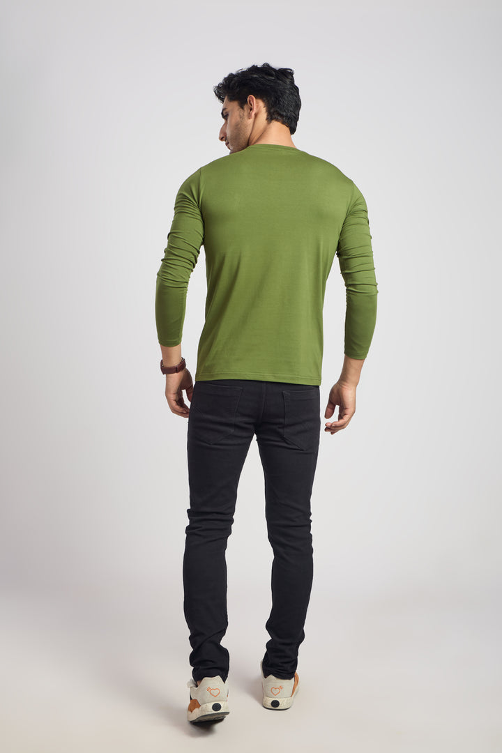 Round Neck 4 Way Lycra Fabric