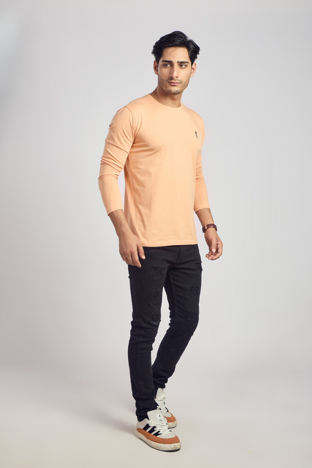 Round Neck 4 Way Lycra Fabric