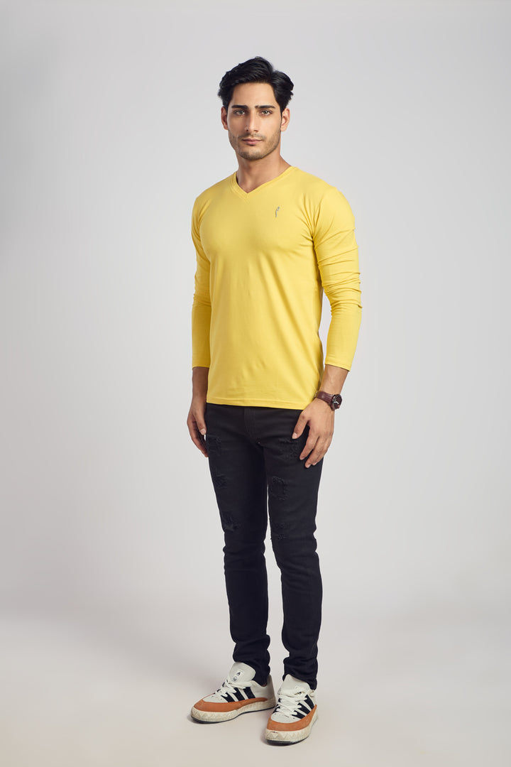 V Neck 4 Way Lycra Fabric