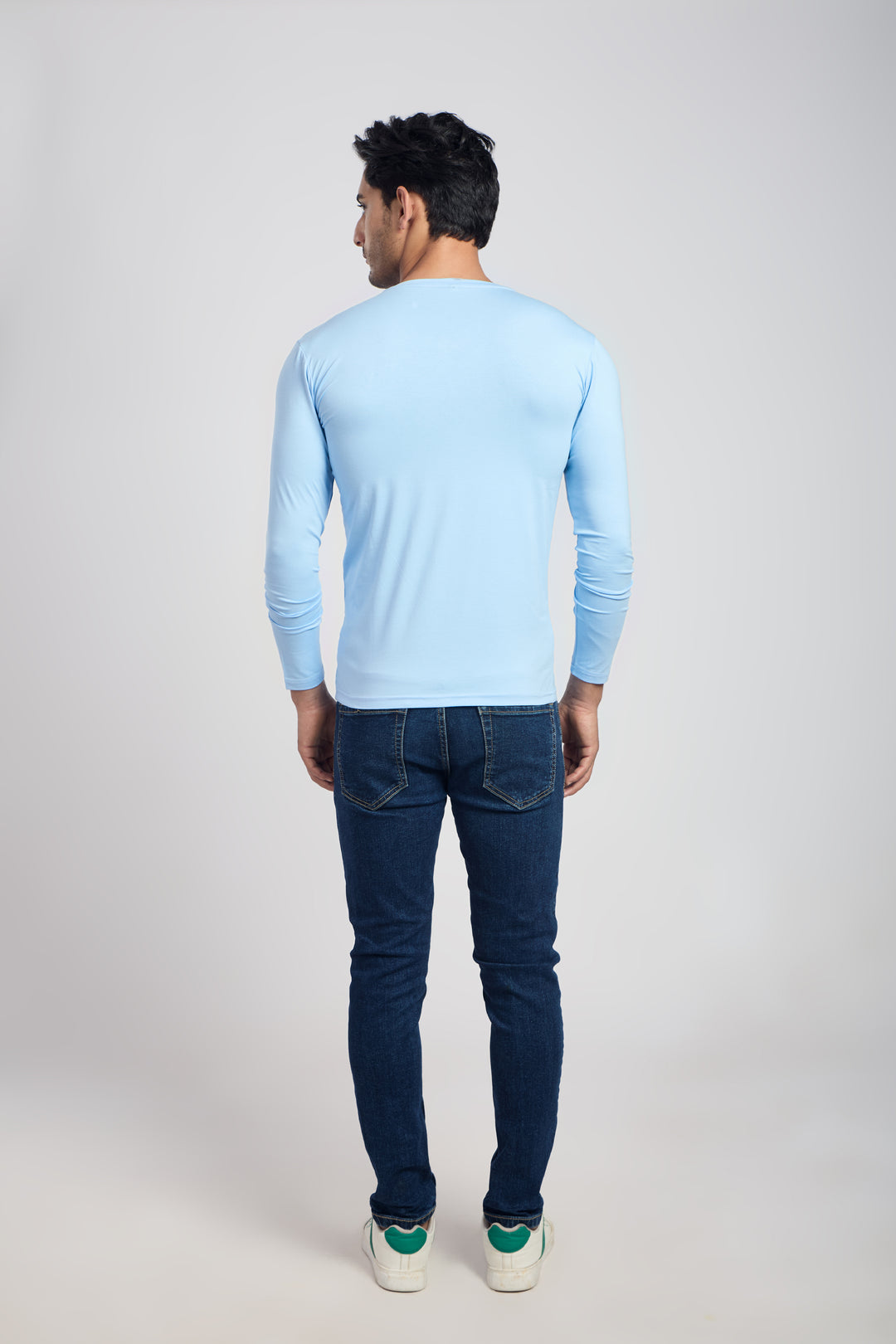 V Neck 4 Way Lycra Fabric