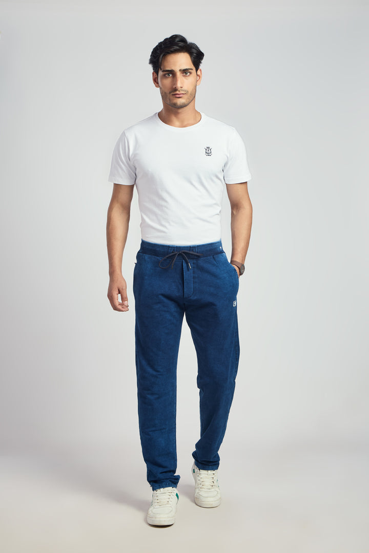 Denim Track Pant