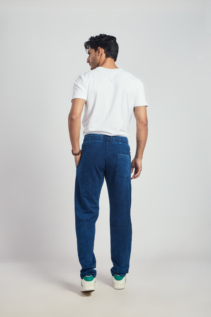 Denim Track Pant