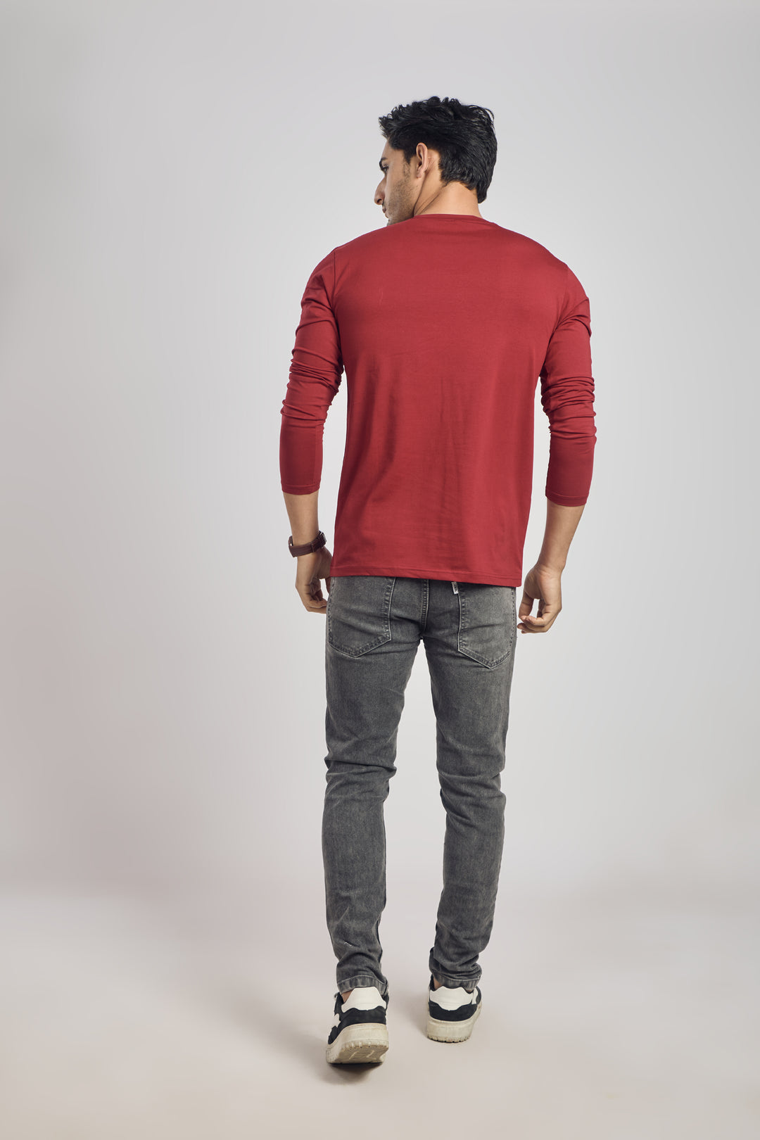 V Neck 4 Way Lycra Fabric