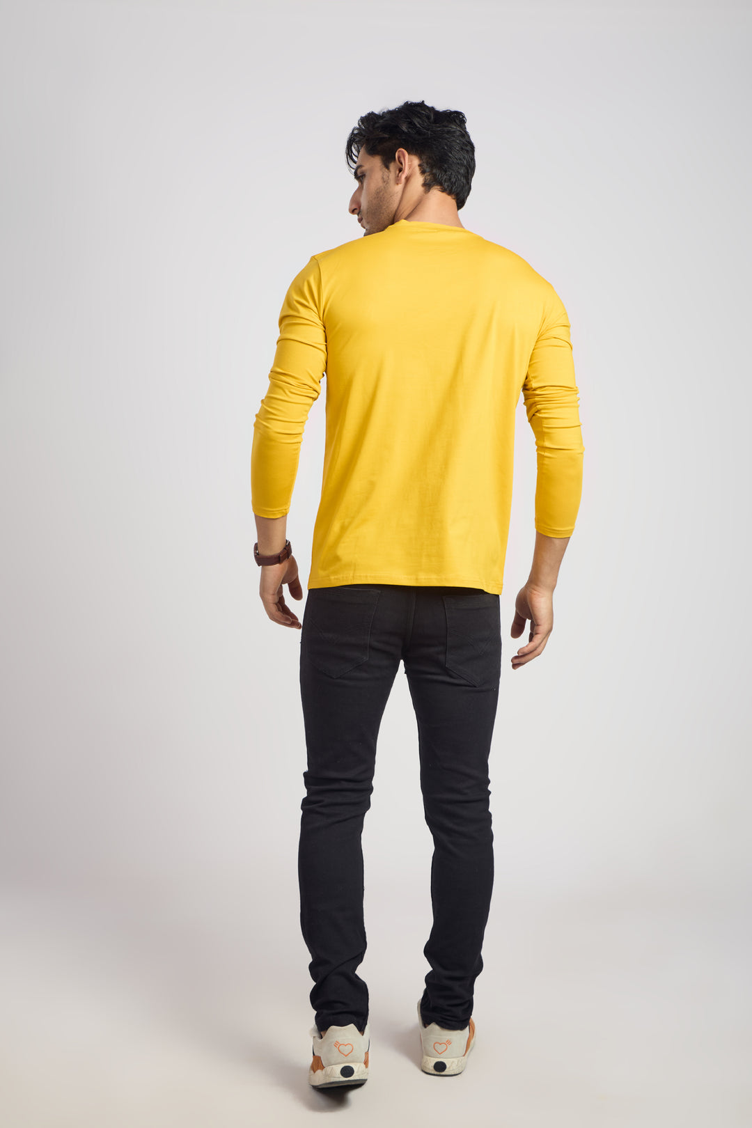 Round Neck 4 Way Lycra Fabric