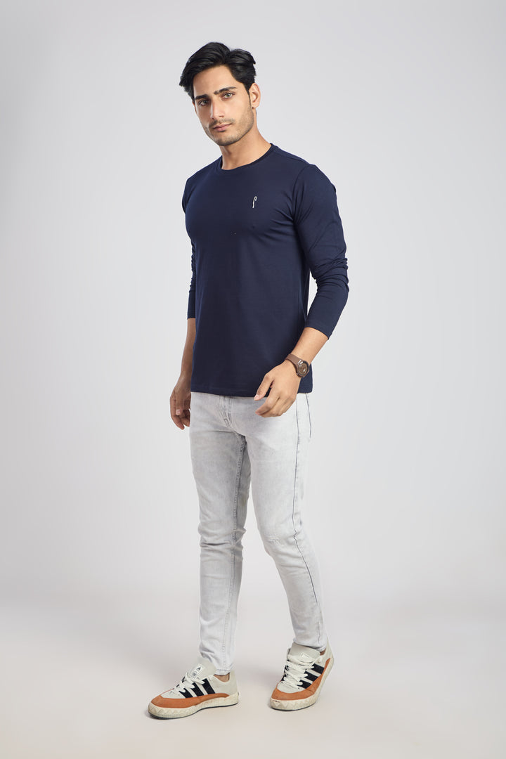 Round Neck 4 Way Lycra Fabric