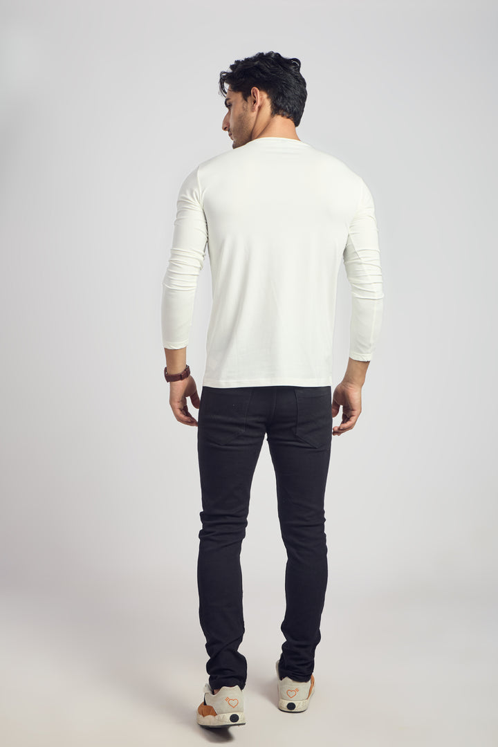 Round Neck 4 Way Lycra Fabric