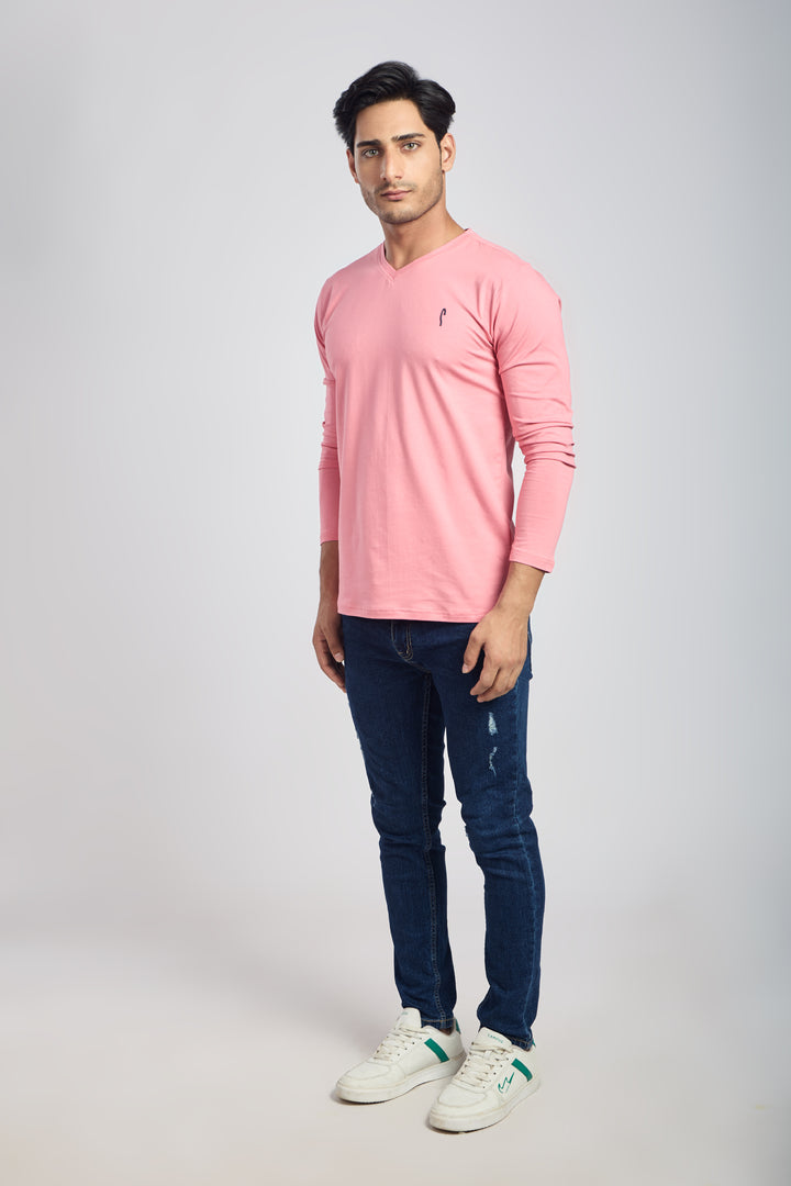 V Neck 4 Way Lycra Fabric