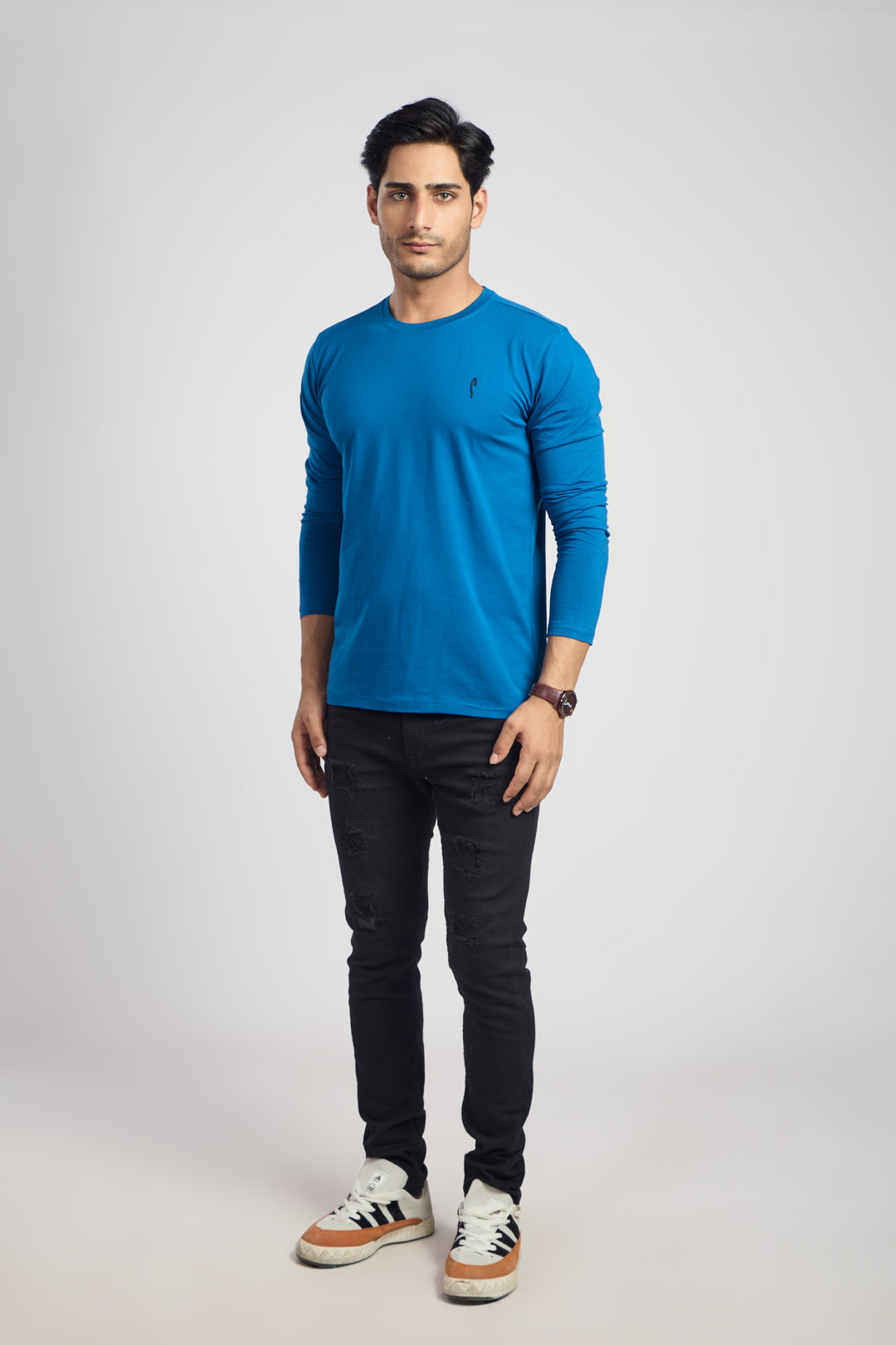 Round Neck 4 Way Lycra Fabric