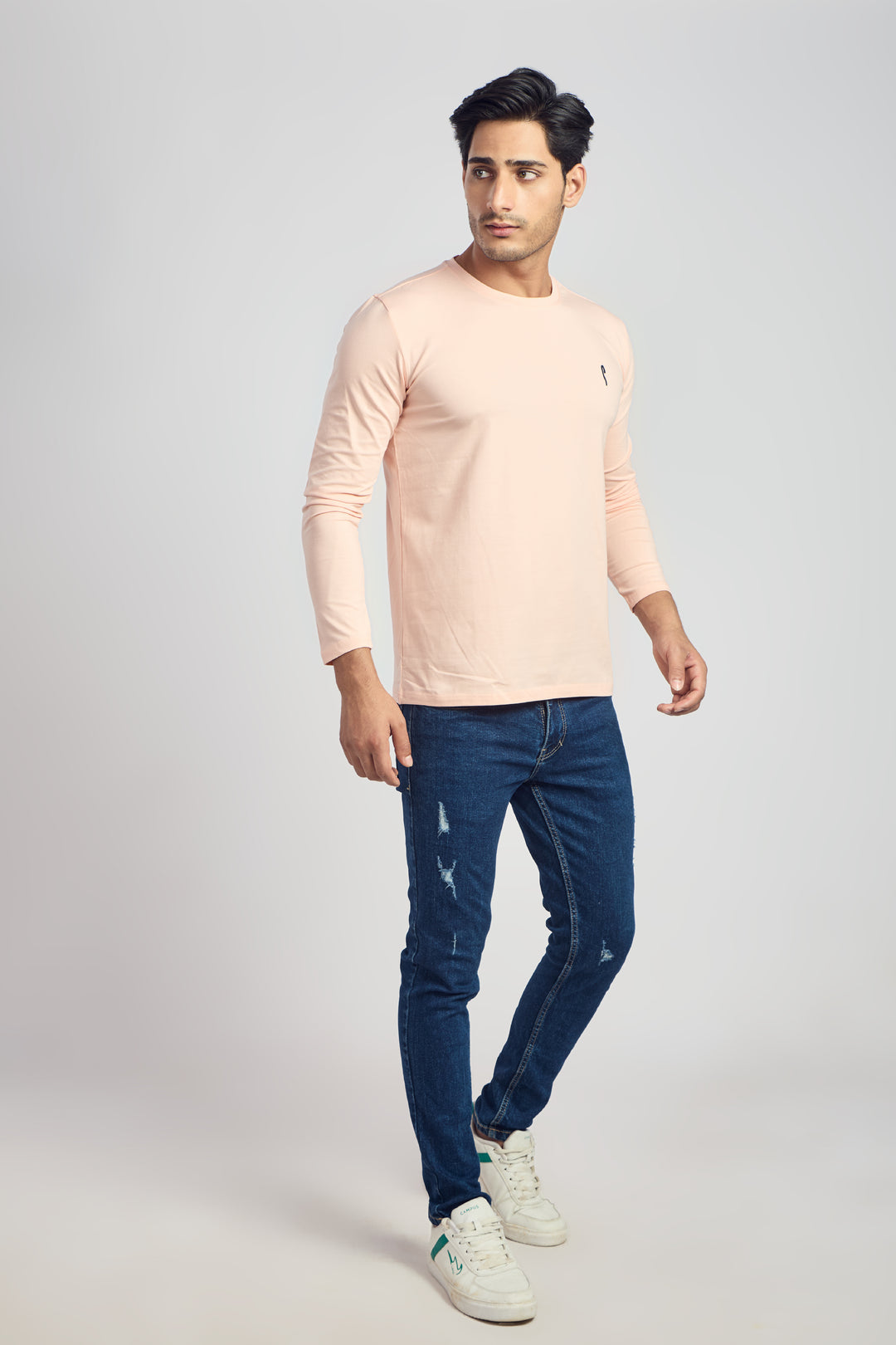 Round Neck 4 Way Lycra Fabric