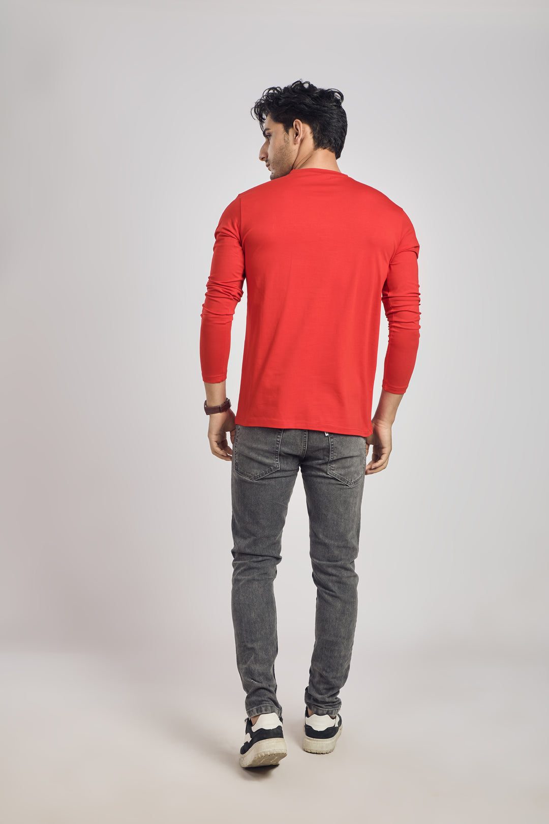 Round Neck 4 Way Lycra Fabric