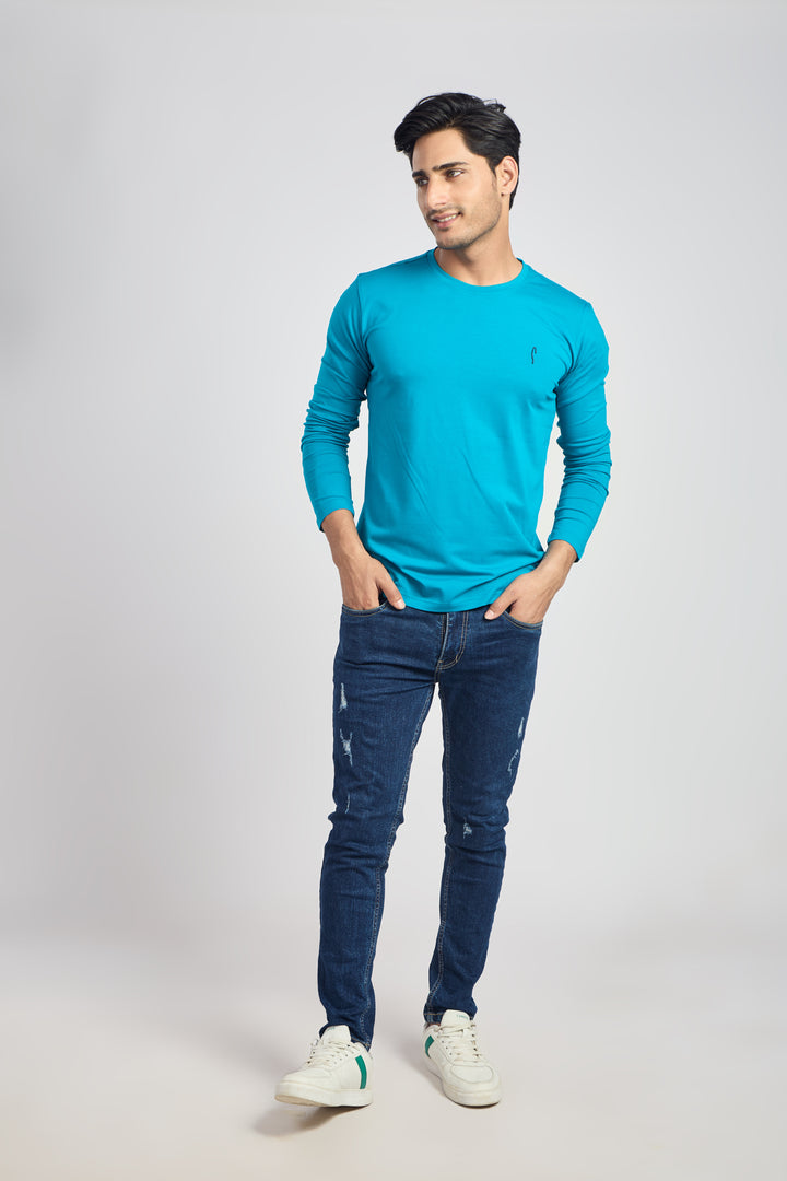 Round Neck 4 Way Lycra Fabric