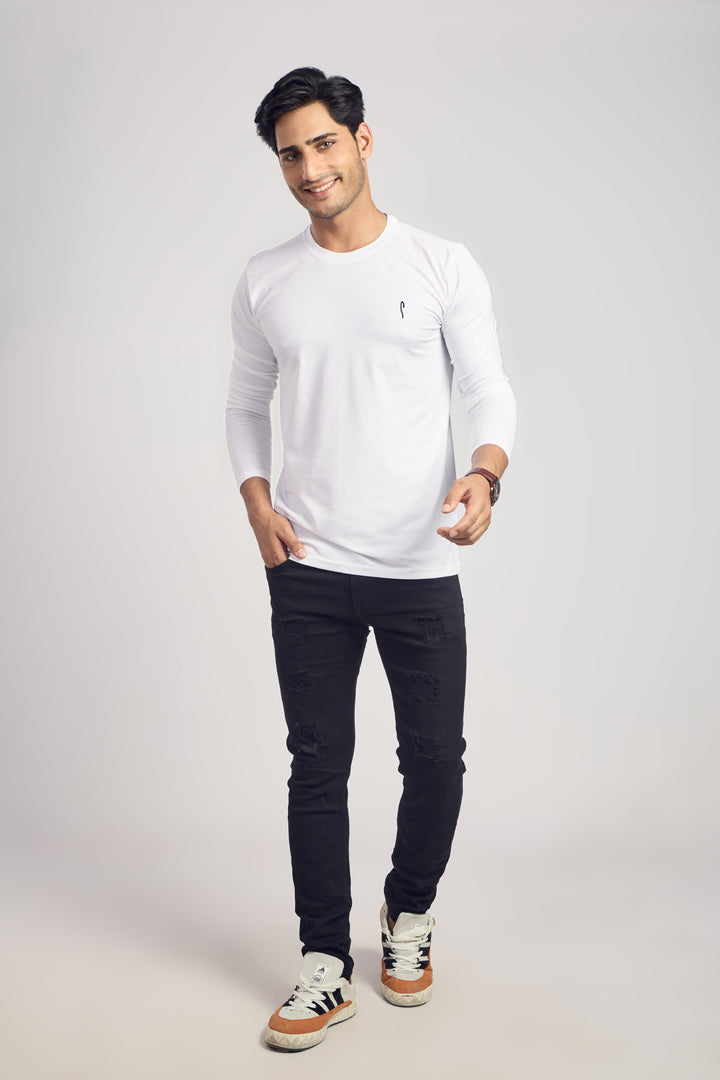 Round Neck 4 Way Lycra Fabric