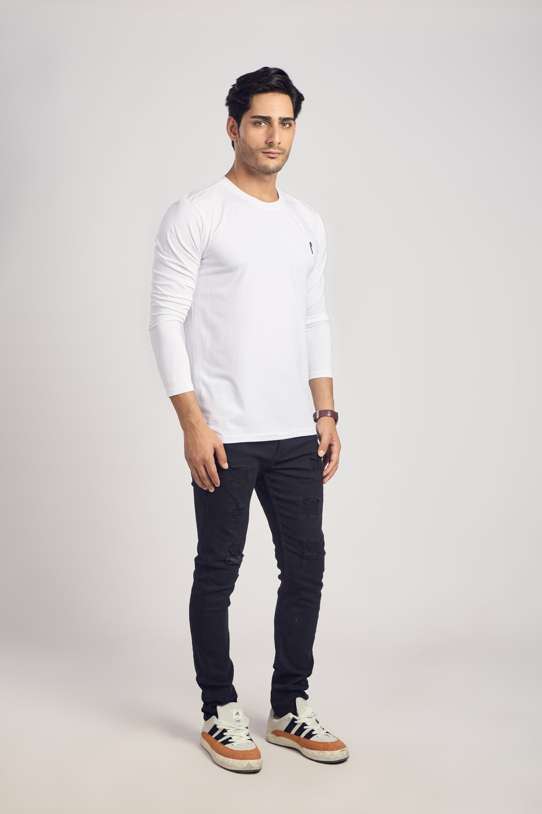 Round Neck 4 Way Lycra Fabric