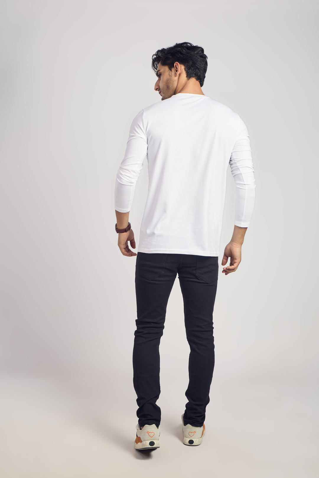 Round Neck 4 Way Lycra Fabric