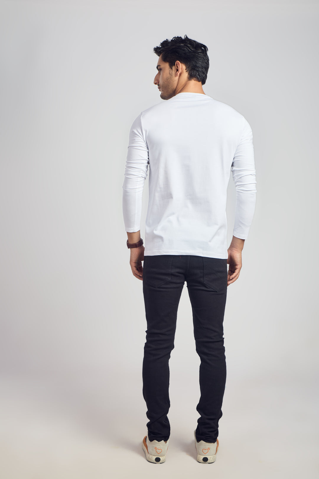 V Neck 4 Way Lycra Fabric